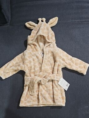 Hudson Baby Giraffe Bath Robe